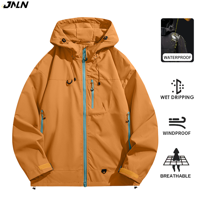 Outdoor Sport Jacket Women'S - JNLN Men's Women's Waterproof Hiking Jacket