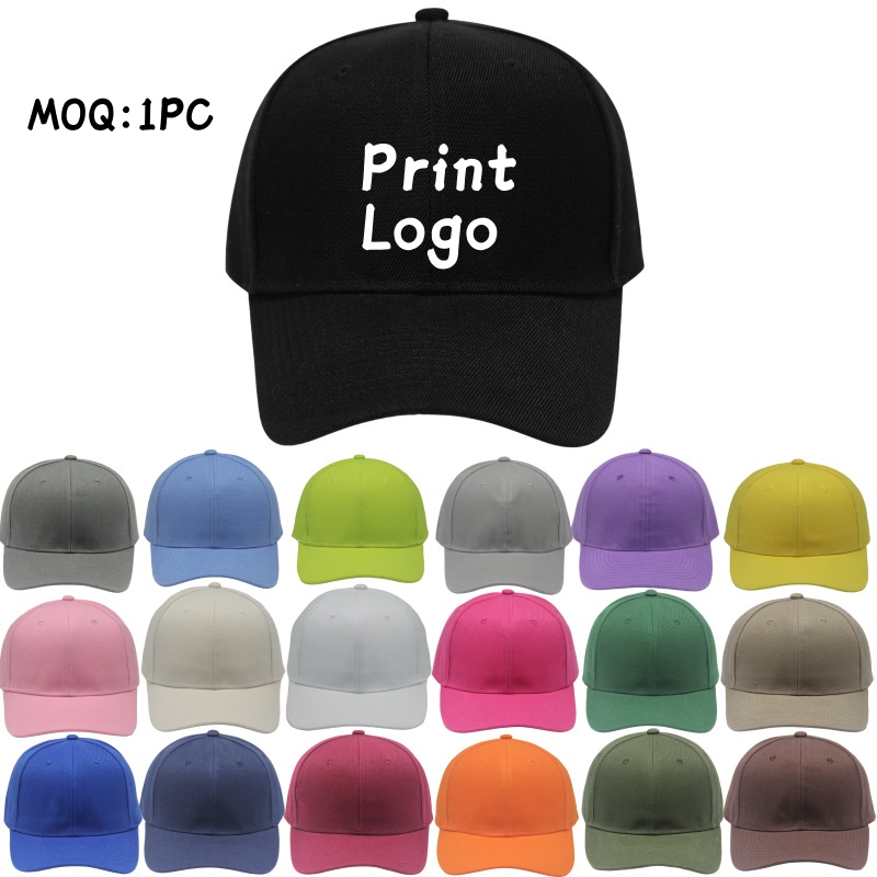 Outdoor Sport Hat - Custom Print Logo Baseball Cap For
