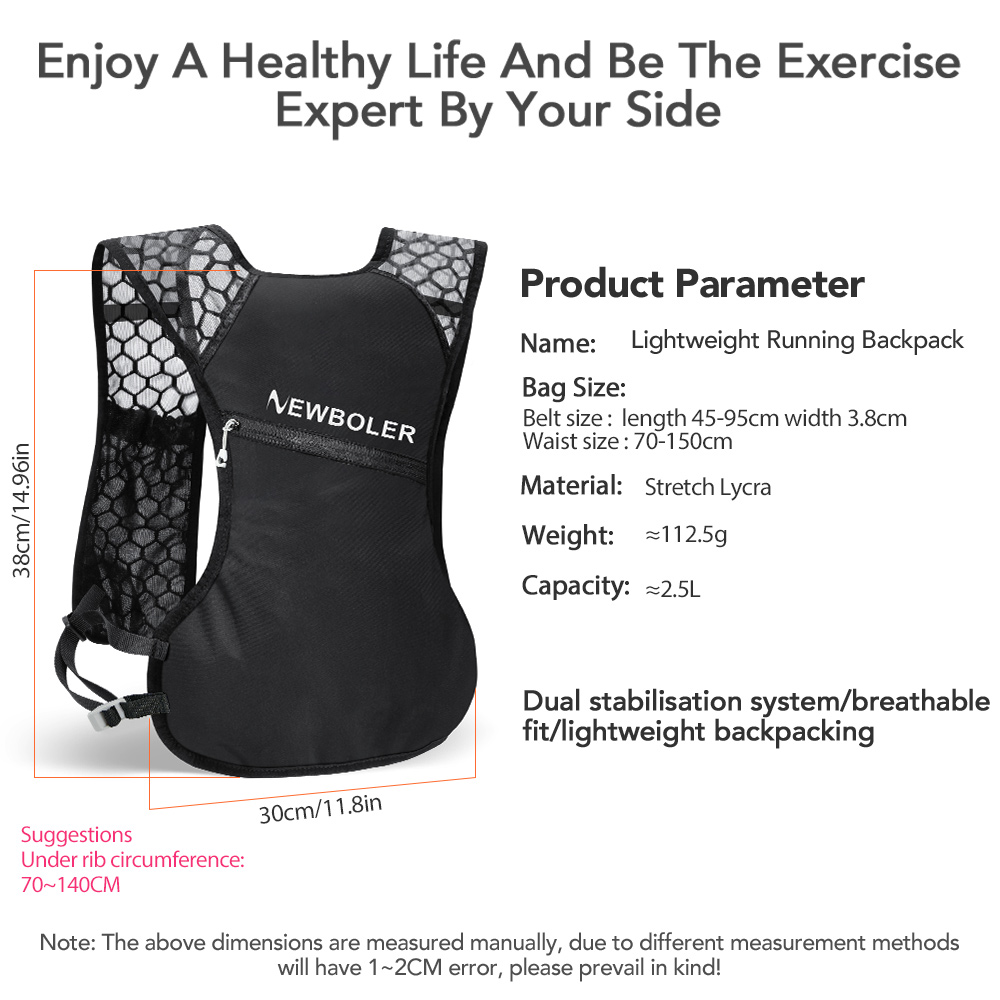 NEWBOLER Outdoor Trail Running - Trail Running Vest review and price