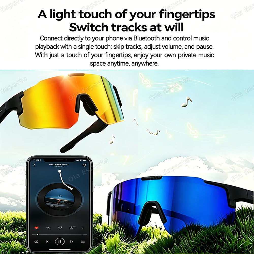 Cycling Smart Glasses HD Bluet - Outdoor Sport Gear review and price