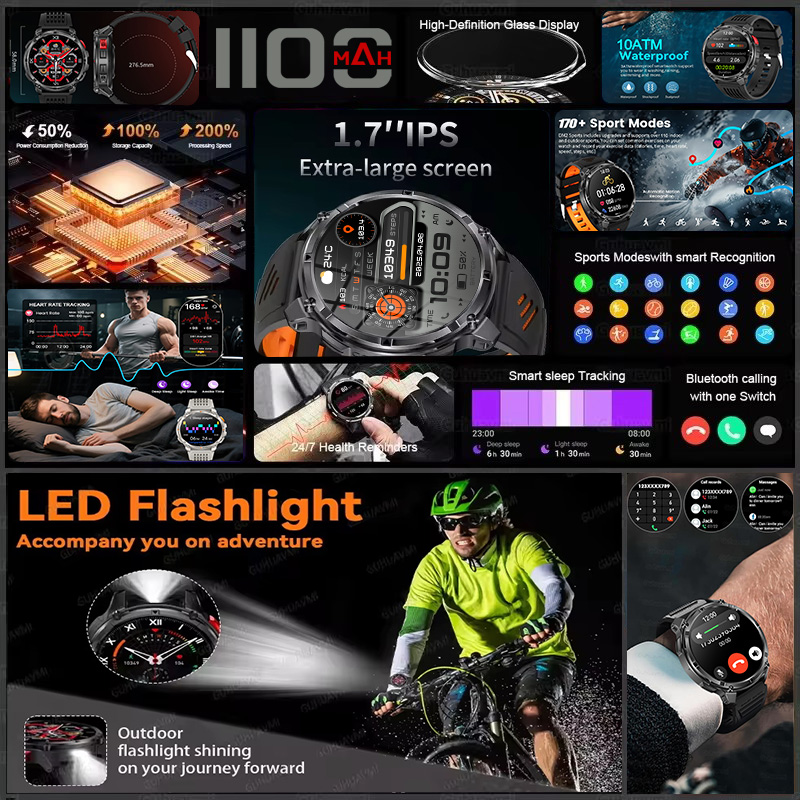 T-REX 3 Military Smartwatch Me - Definition Of Outdoor Sport review and price