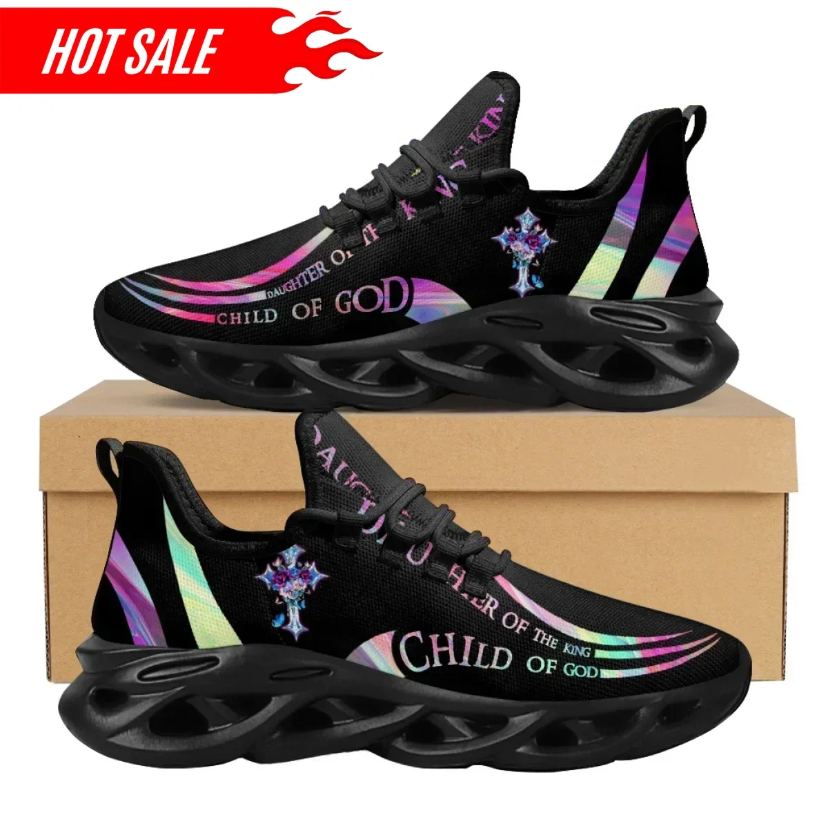 Hot Cross Christian God Print  - Outdoor Sport Lights review and price