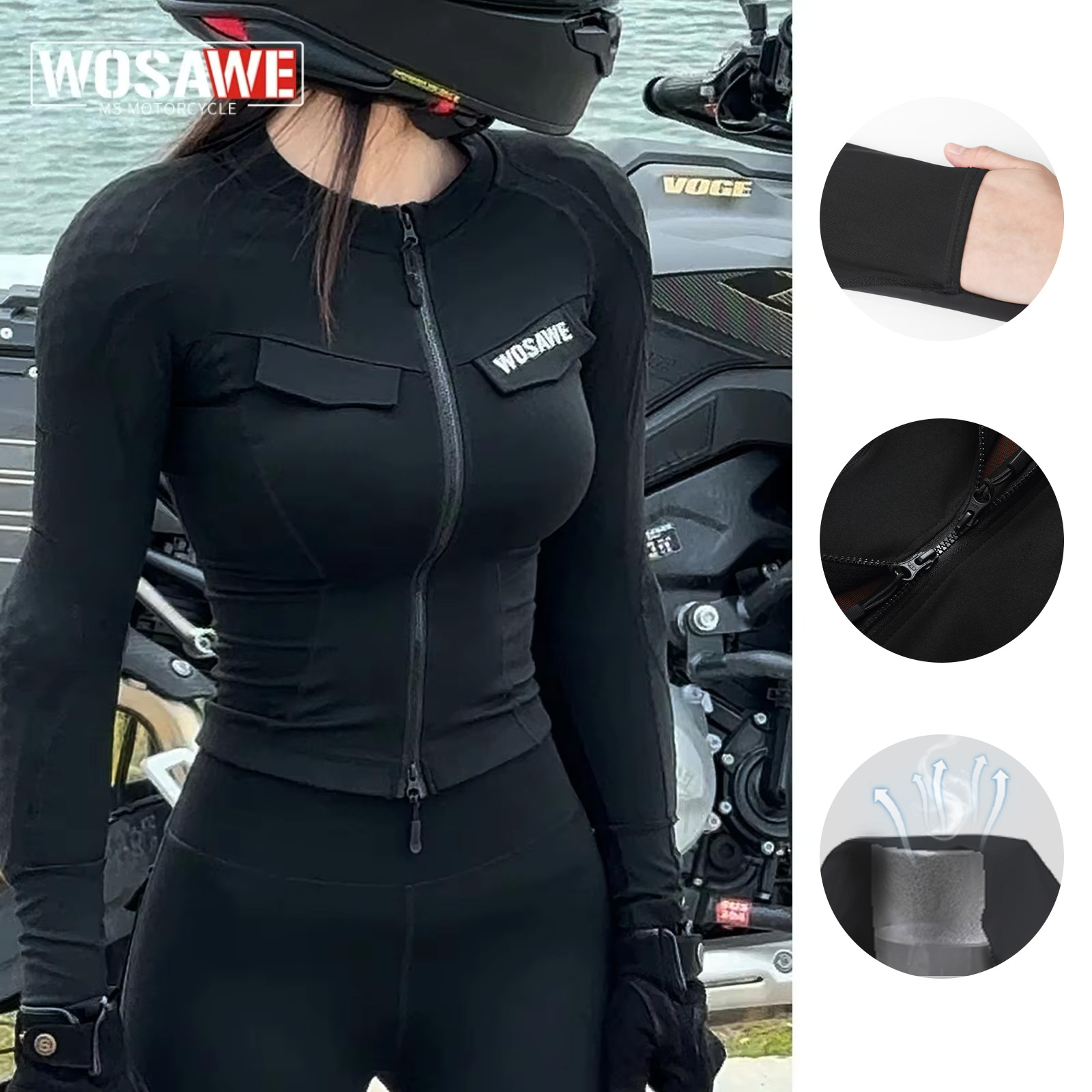 WOSAWE Motorcycle Jacket Refle - Outdoor Sport Jacket Women'S review and price