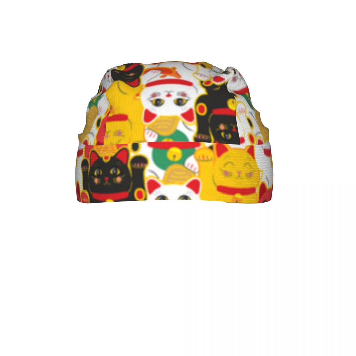 Maneki Neko Cat Pattern Lucky  - Outdoor Sport Hat review and price